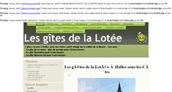 Desktop Screenshot of les-gites.net